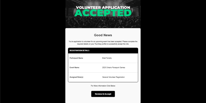 Acceptance Letter